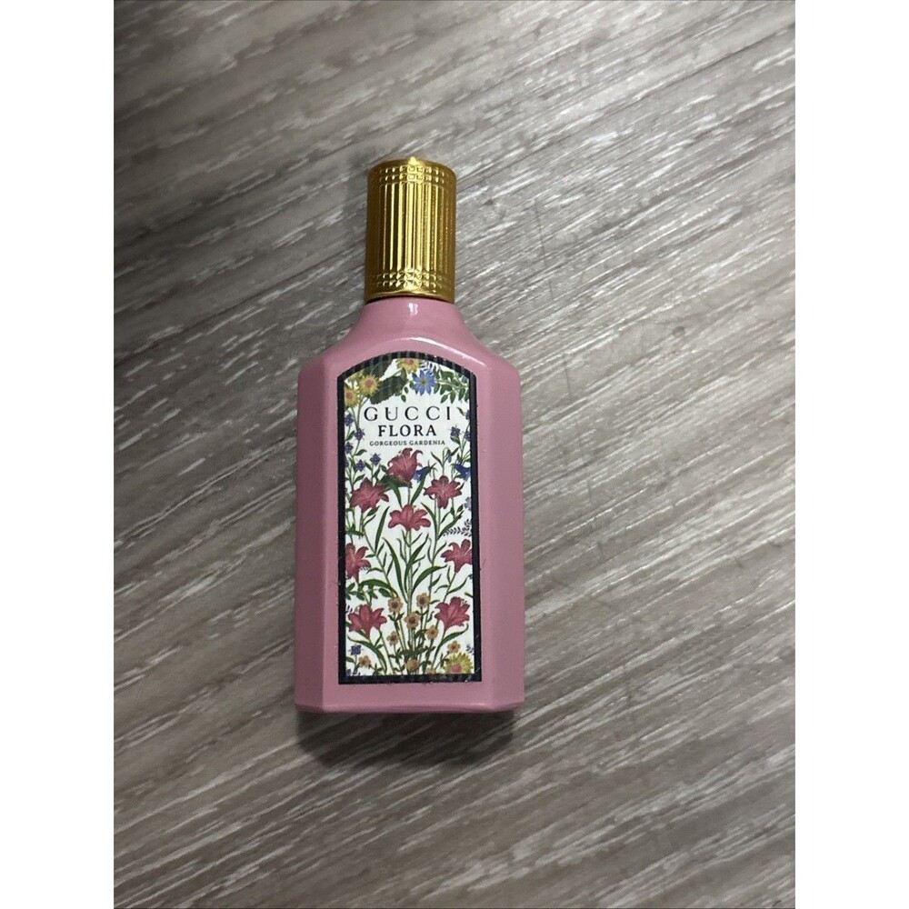 GUCCI FLORA GORGEOUS GARDENIA 5 ML/0.16 FL.OZ. SPLASH MINIATURE TRAVEL SIZE